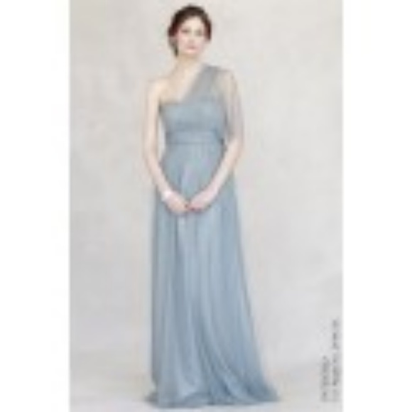 Jenny Yoo Annabelle Dress (Mayan Blue) - Picture 1 of 2